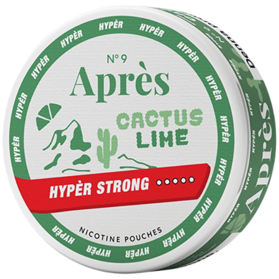Après Cactus Lime Hyper Strong-Nicotine Pouches-Gigasnus.com