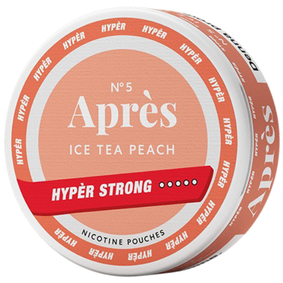 Après Ice Tea Peach Hyper Strong-Nicotine Pouches-Gigasnus.com