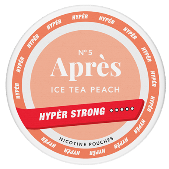 Après Ice Tea Peach Hyper Strong-Nicotine Pouches-Gigasnus.com