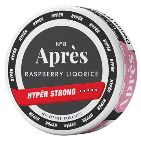 Après Raspberry Liqorice Hyper Strong-Nicotine Pouches-Gigasnus.com