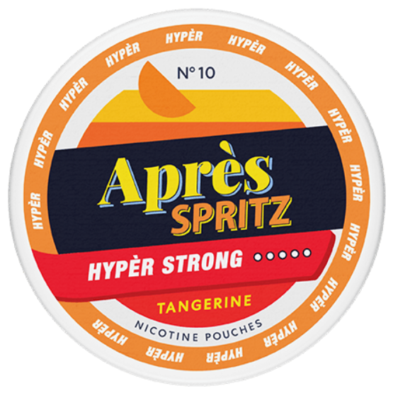 Après Tangerine Spritz Hyper Strong-Nicotine Pouches-Gigasnus.com