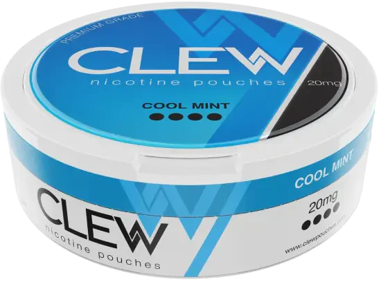 Clew Cool Mint 20mg-Nicotine Pouches-Gigasnus.com