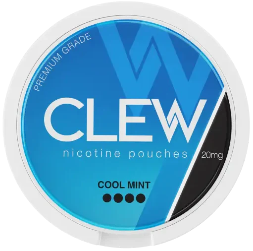 Clew Cool Mint 20mg-Nicotine Pouches-Gigasnus.com