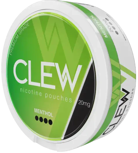 Clew Menthol 20mg-Nicotine Pouches-Gigasnus.com