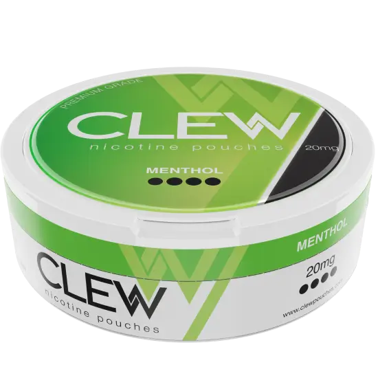 Clew Menthol 20mg-Nicotine Pouches-Gigasnus.com