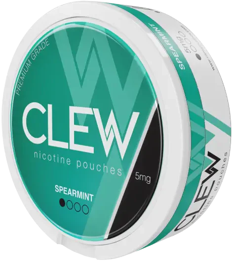 Clew Spearmint 5mg-Nicotine Pouches-Gigasnus.com
