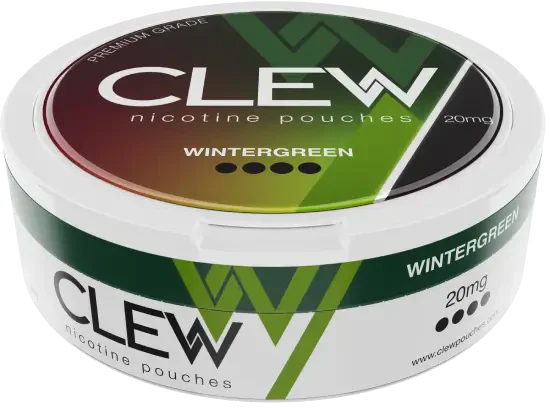 Clew Wintergreen 20mg-Nicotine Pouches-Gigasnus.com