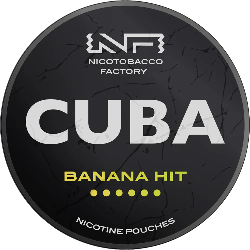 Cuba Black Banana Hit-Nicotine Pouches-Gigasnus.com
