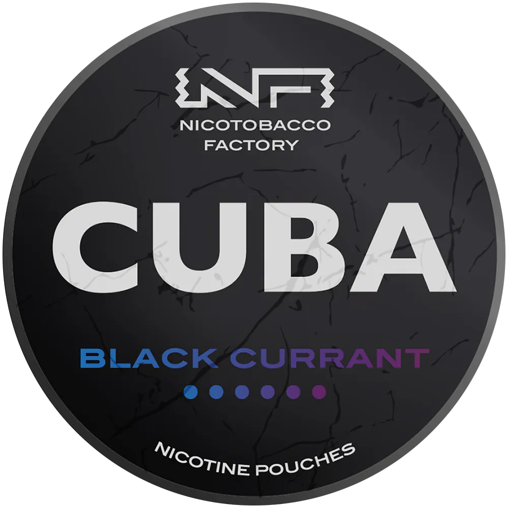Cuba Black Black Currant-Nicotine Pouches-Gigasnus.com