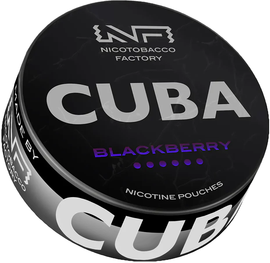 Cuba Black Blackberry-Nicotine Pouches-Gigasnus.com