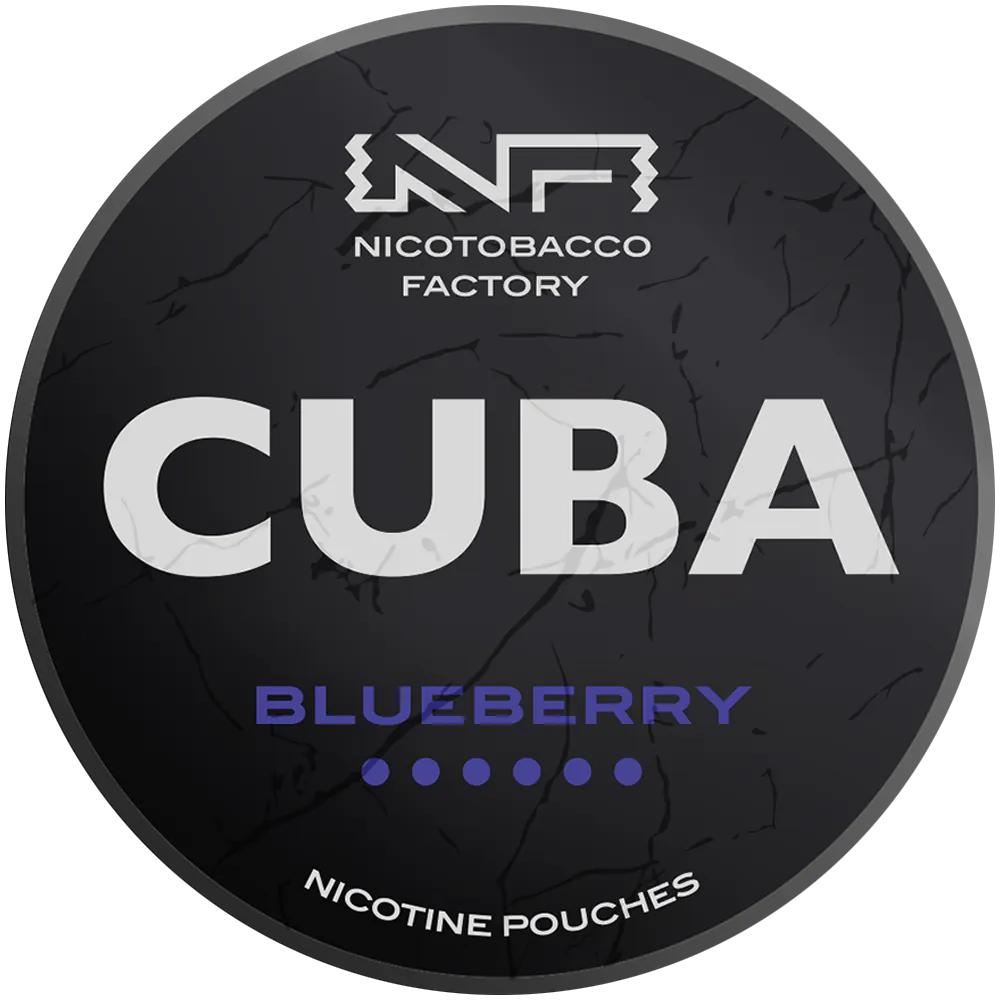 Cuba Black Blueberry-Nicotine Pouches-Gigasnus.com