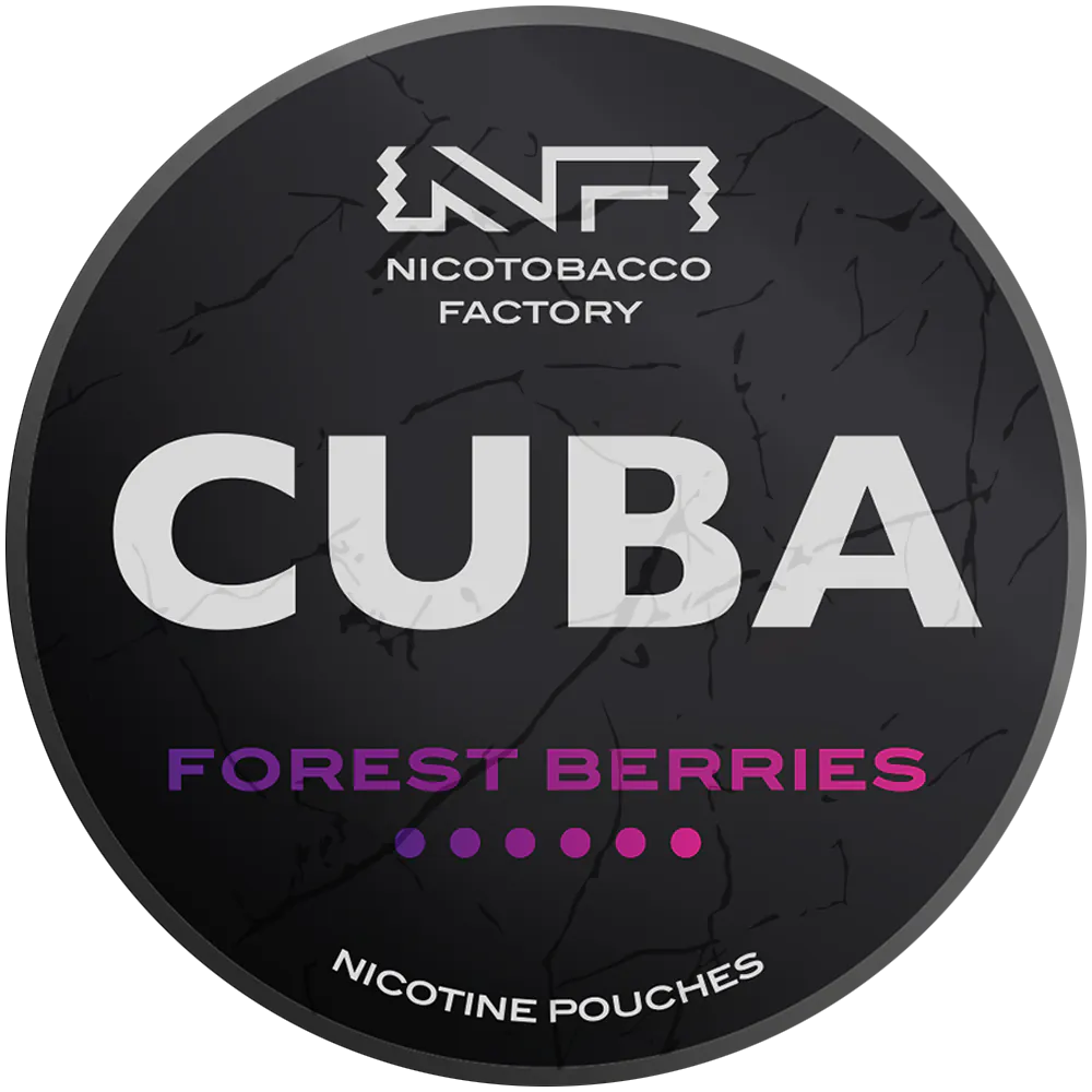 Cuba Black Forest Berries-Nicotine Pouches-Gigasnus.com