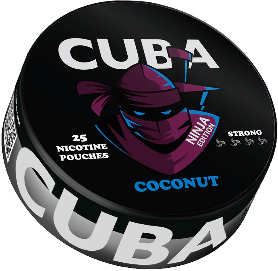 Cuba Ninja Coconut-Nicotine Pouches-Gigasnus.com