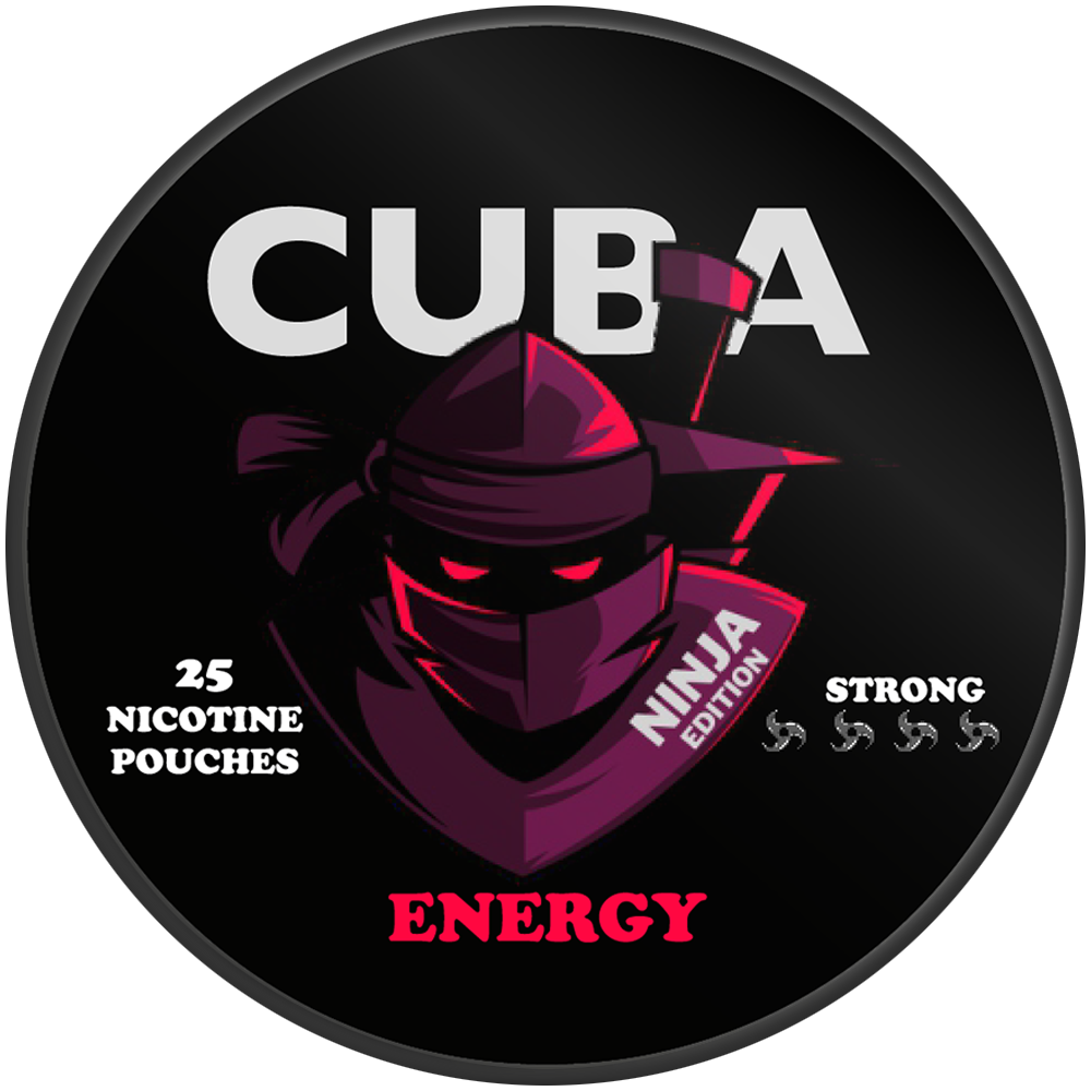 Cuba Ninja Energy-Nicotine Pouches-Gigasnus.com