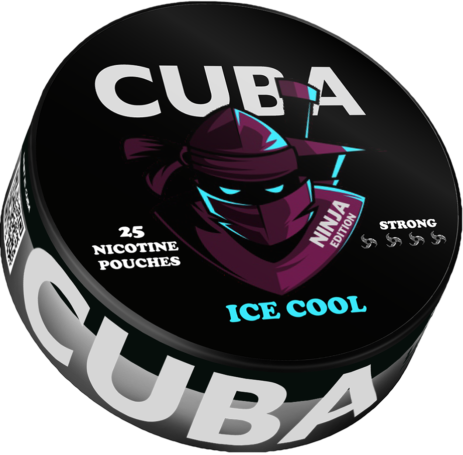 Cuba Ninja Ice Cool-Nicotine Pouches-Gigasnus.com