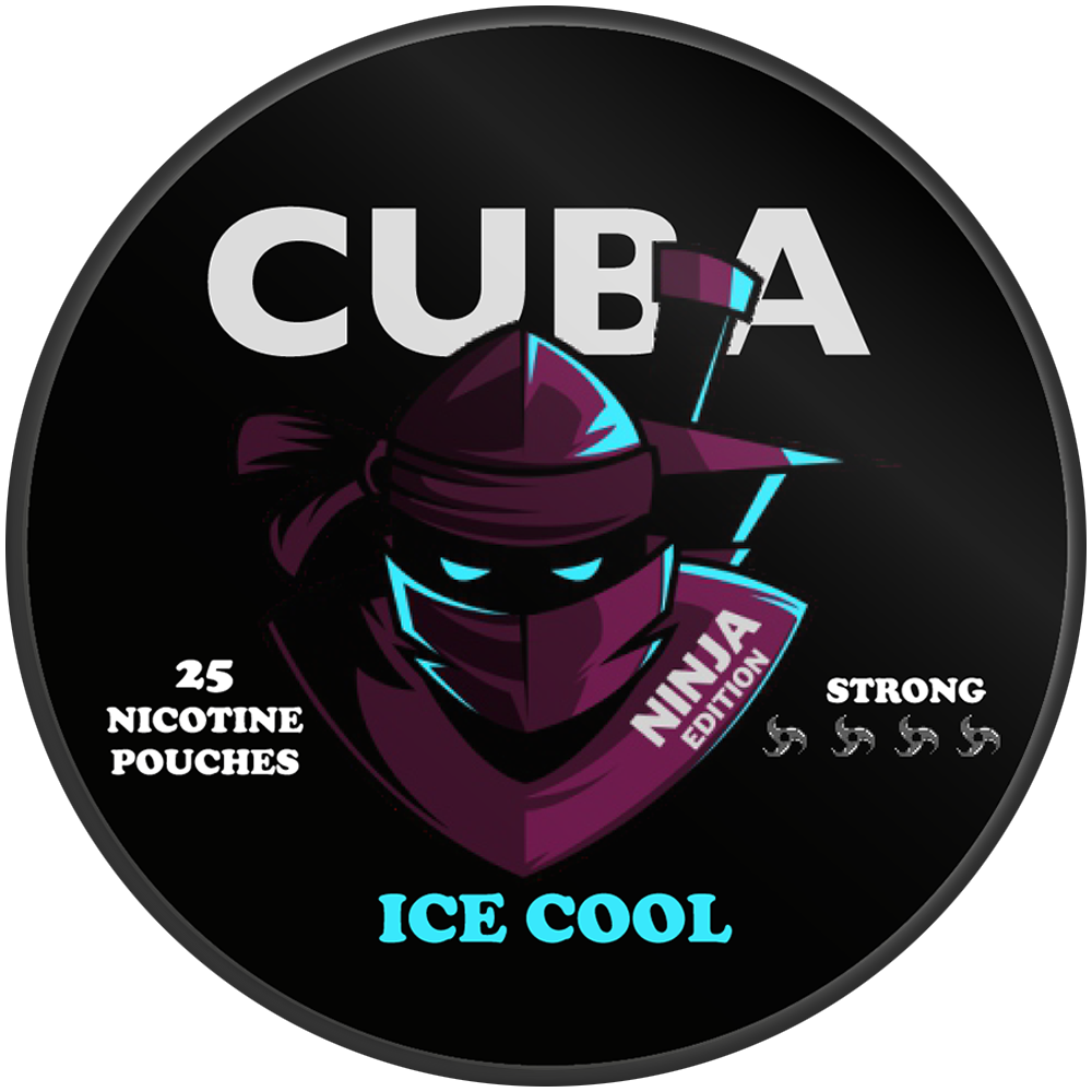 Cuba Ninja Ice Cool-Nicotine Pouches-Gigasnus.com
