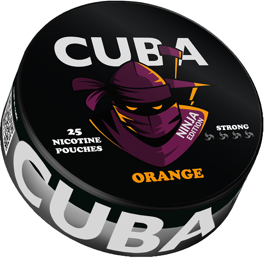 Cuba Ninja Orange-Nicotine Pouches-Gigasnus.com