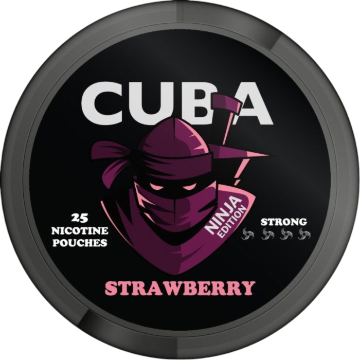 Cuba Ninja Strawberry-Nicotine Pouches-Gigasnus.com