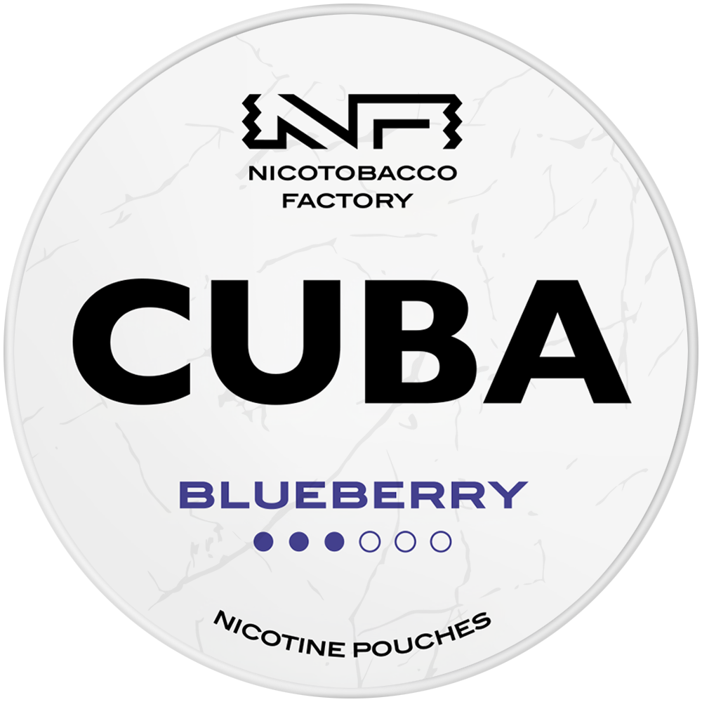 Cuba White Blueberry-Nicotine Pouches-Gigasnus.com