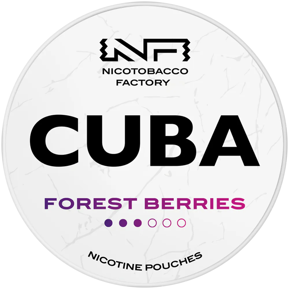 Cuba White Forest Berries-Nicotine Pouches-Gigasnus.com
