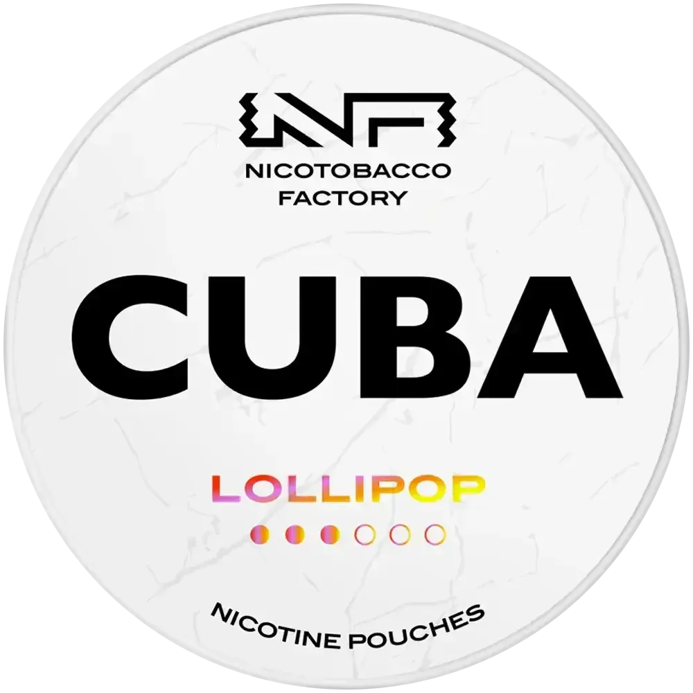 CUBA White Lollipop