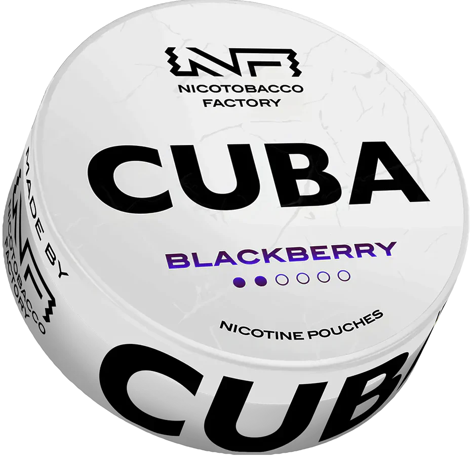 Cuba White Low Blackberry-Nicotine Pouches-Gigasnus.com