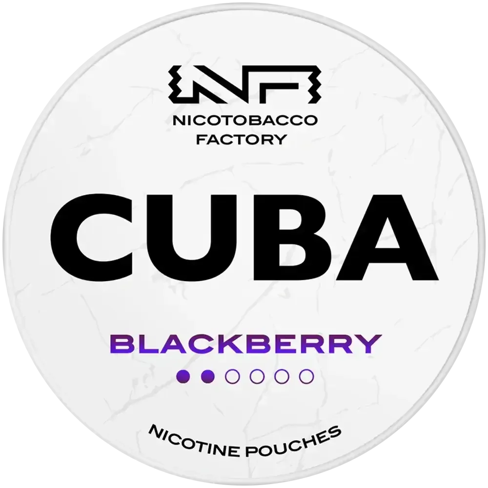 CUBA White Low Blackberry