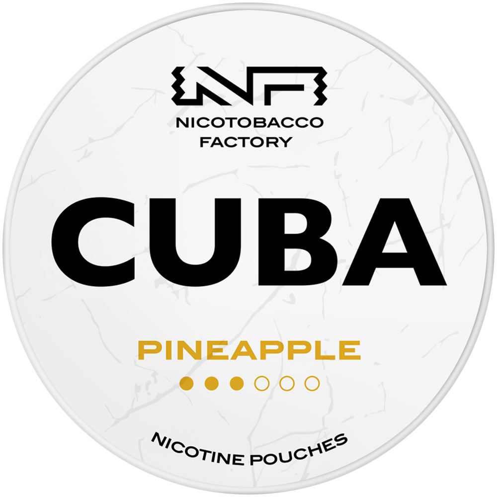 Cuba White Pineapple-Nicotine Pouches-Gigasnus.com