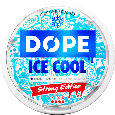 DOPE Ice Cool-Nicotine Pouches-Gigasnus.com