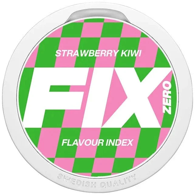 FIX ZERO Strawberry Kiwi-Nicotine Free Pouches-Gigasnus.com