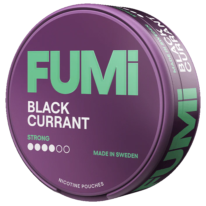 FUMI Blackcurrant Strong-Nicotine Pouches-SnusBox