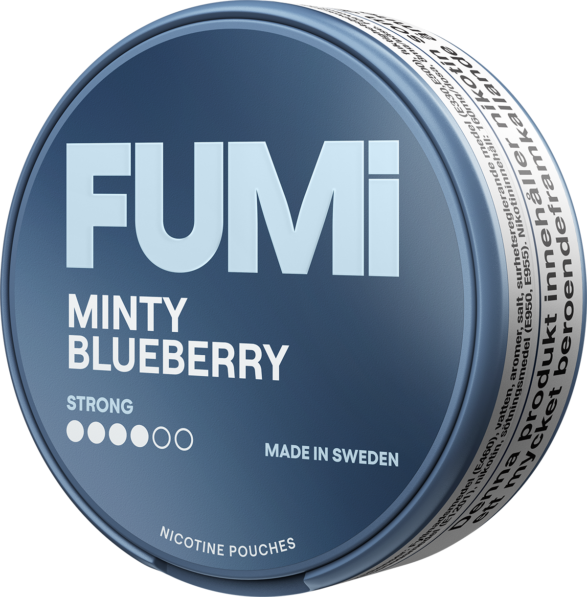 FUMi Minty Blueberry Strong-Nicotine Pouches-Gigasnus.com