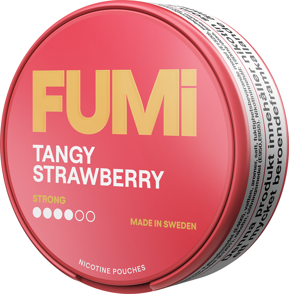 FUMi Tangy Strawberry Strong-Nicotine Pouches-Gigasnus.com