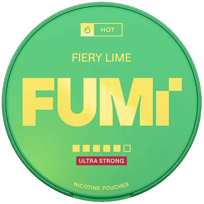 FUMi Fiery Lime Ultra Strong-Nicotine Pouches-gigasnus.com