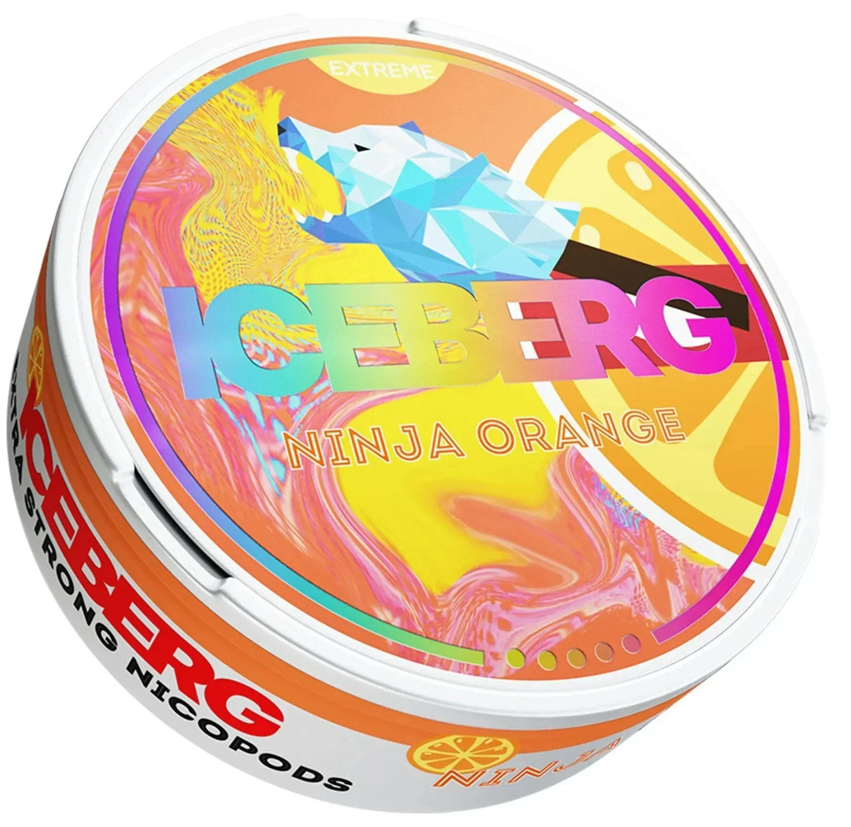 Iceberg Ninja Orange-Nicotine Pouches-Gigasnus.com
