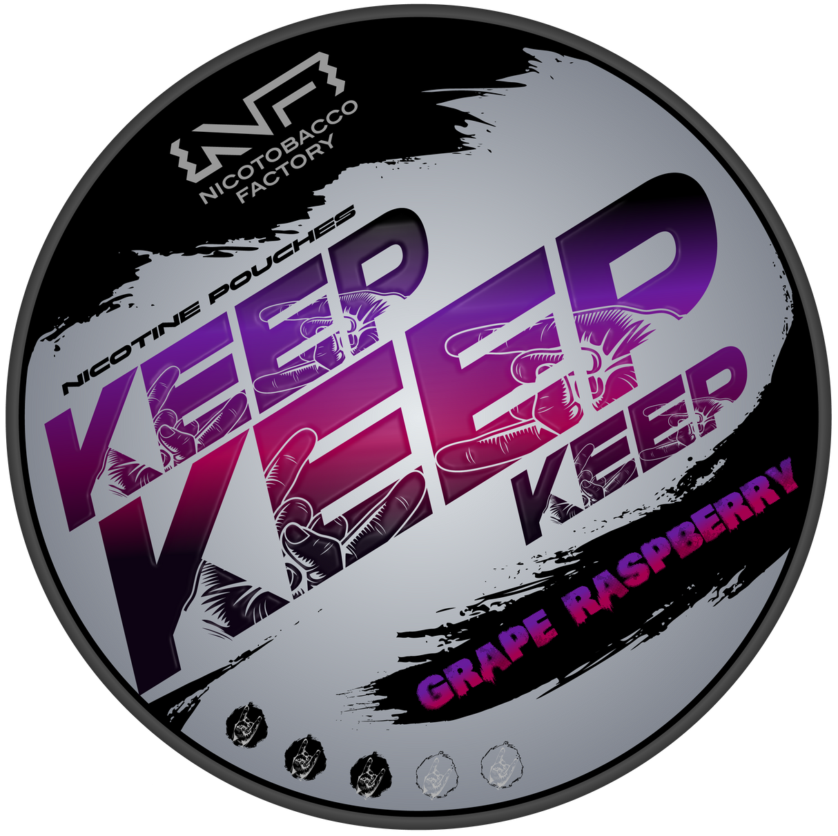 Keep Grape Raspberry-Nicotine Pouches-Gigasnus.com