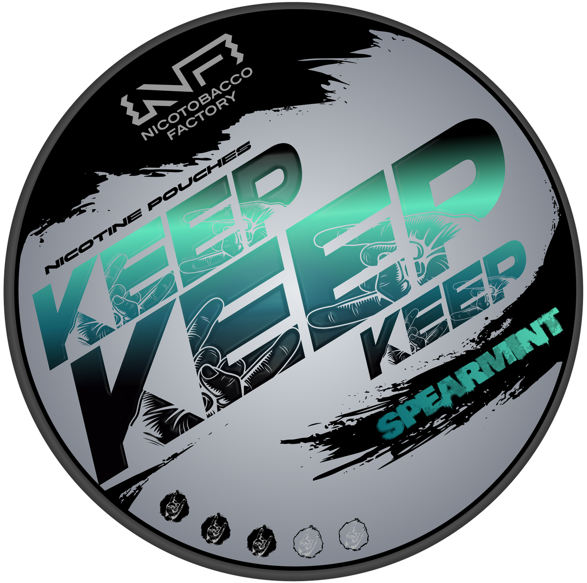 Keep Spearmint-Nicotine Pouches-Gigasnus.com