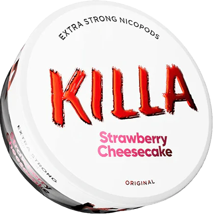 Killa Strawberry Cheesecake-Nicotine Pouches-Gigasnus.com