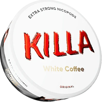 Killa White Coffee-Nicotine Pouches-Gigasnus.com