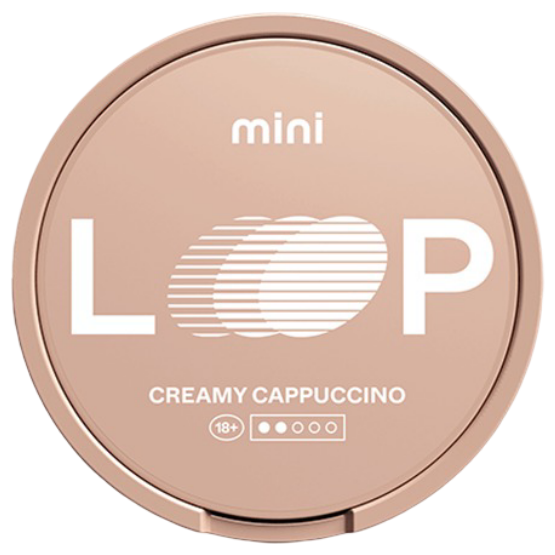 LOOP Creamy Cappuccino Mini-Nicotine Pouches-Gigasnus.com