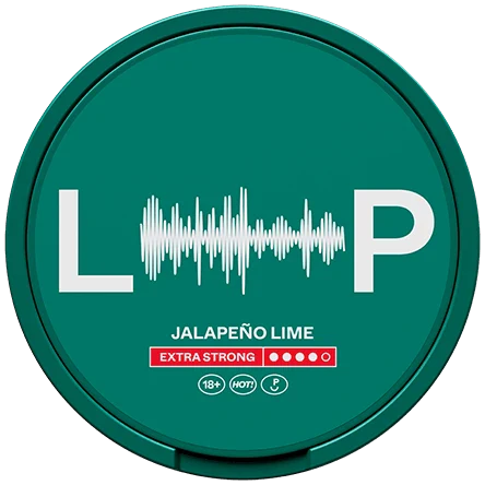 LOOP Jalapeno Lime Extra Strong-Nicotine Pouches-Gigasnus.com