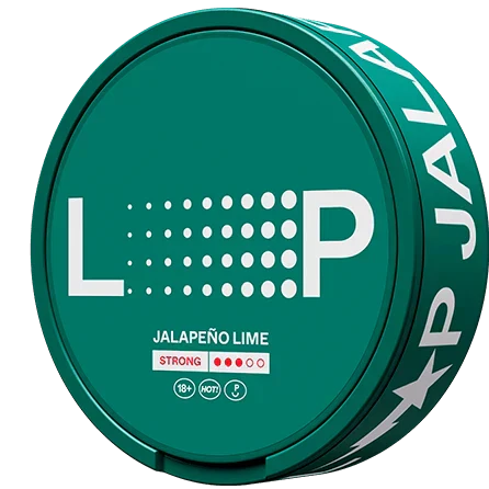 LOOP Jalapeno Lime Strong-Nicotine Pouches-Gigasnus.com