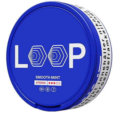 LOOP Smooth Mint Strong-Nicotine Pouches-Gigasnus.com