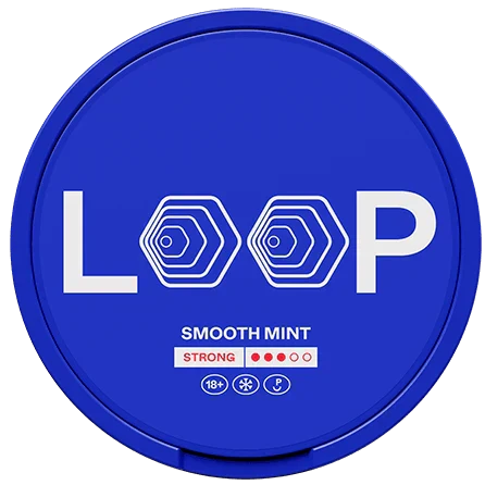 LOOP Smooth Mint Strong-Nicotine Pouches-Gigasnus.com