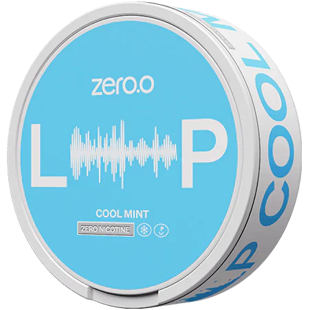 LOOP Zero Cool Mint-Nicotine Free Pouches-Gigasnus.com
