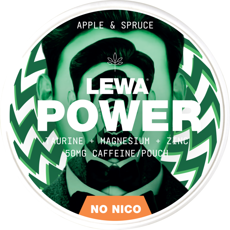 LEWA Power Apple & Spruce-Nicotine Free Pouches-Gigasnus.com