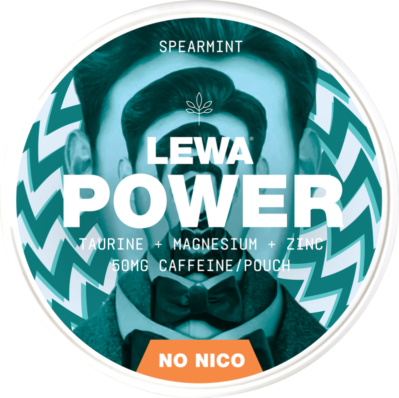 LEWA Power Spearmint-Nicotine Free Pouches-Gigasnus.com