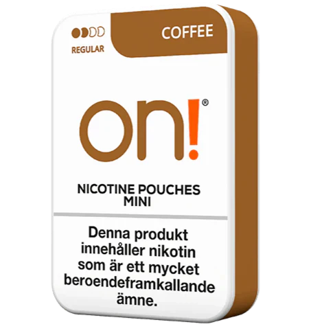 On! Coffee 3mg-Nicotine Pouches-Gigasnus.com