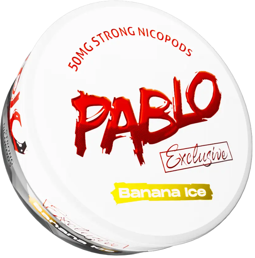 Pablo Exclusive Banana Ice-Nicotine Pouches-Gigasnus.com