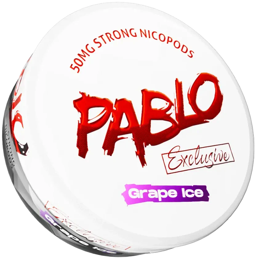 Pablo Exclusive Grape Ice-Nicotine Pouches-Gigasnus.com